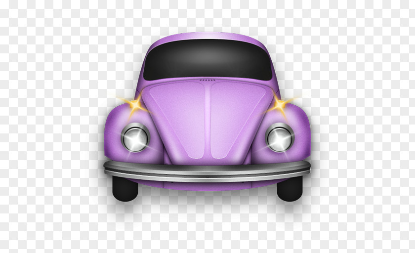 Beetle Rose Automotive Exterior Compact Car Purple PNG