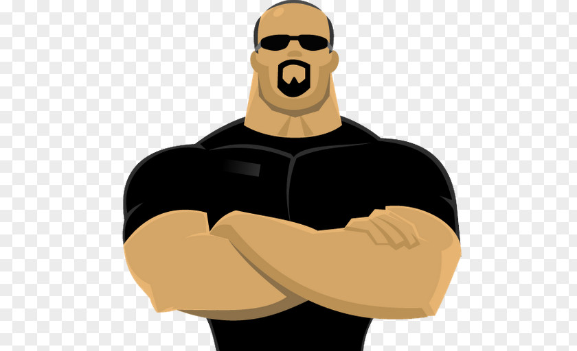 Bodybuilder The Bodyguard Security Guard Bouncer Clip Art PNG