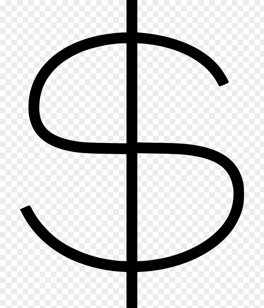 Capitalism Symbol Dollar Circle Reticle PNG