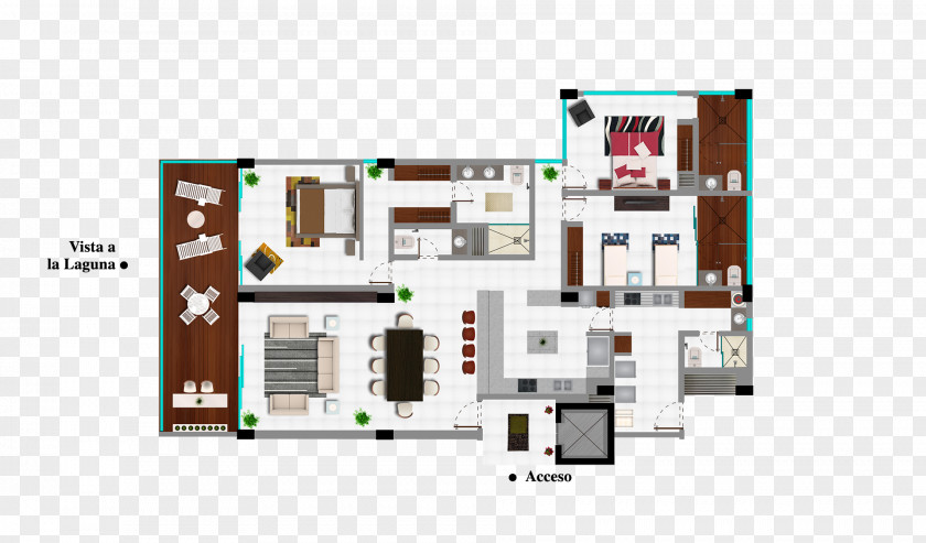 Design Floor Plan Property PNG