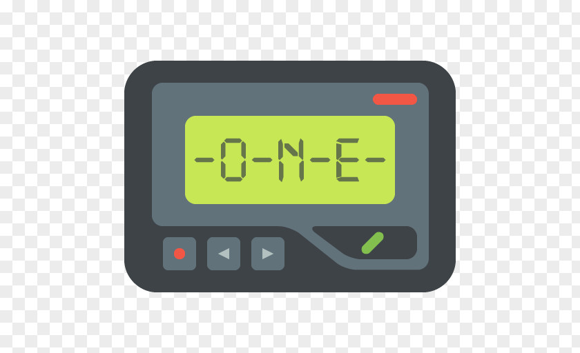 Emoji Electronics Product Design Pager PNG