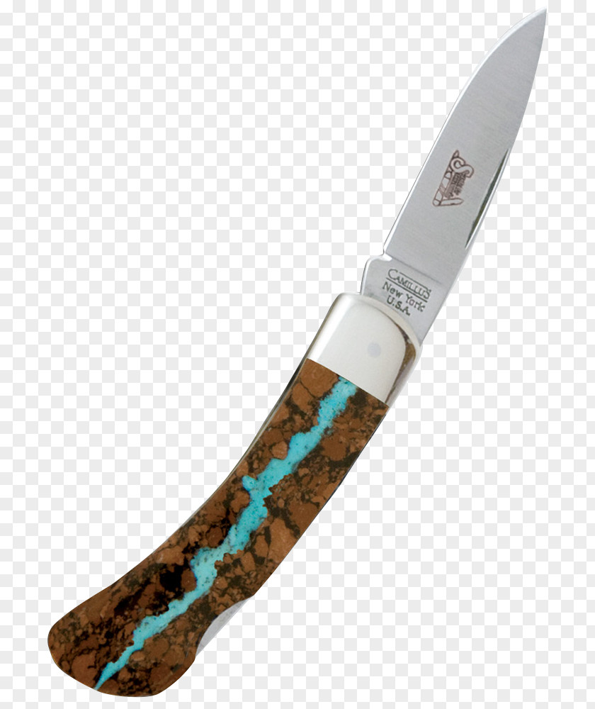 Knife Blade Teal PNG