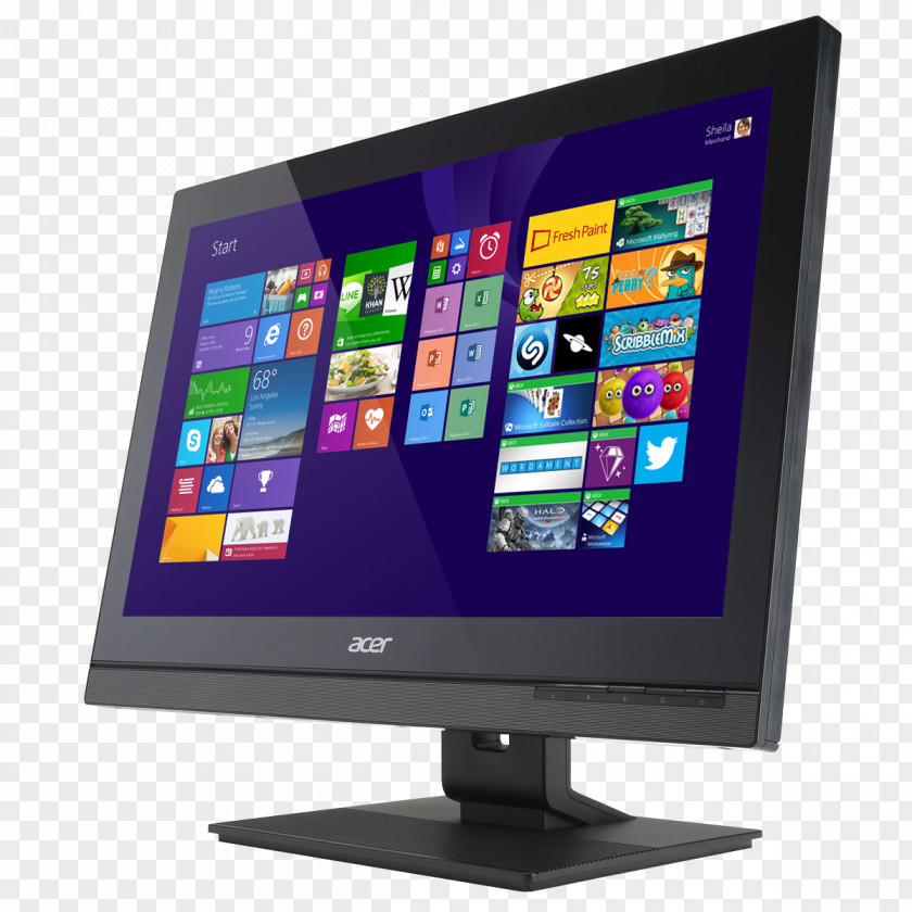 Laptop All-in-one Lenovo Desktop Computers PNG
