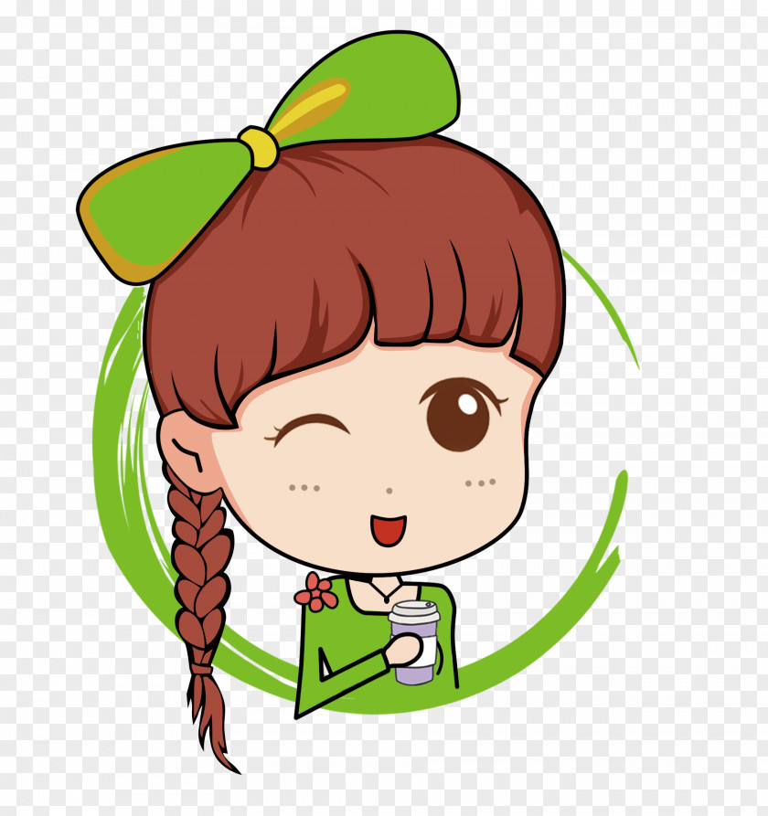 DAB Green Character Fiction Clip Art PNG