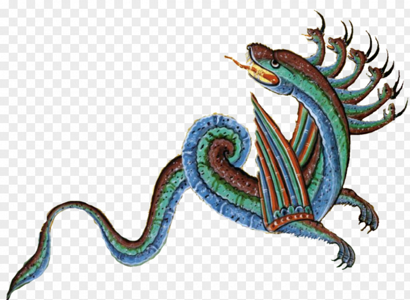 Dragon Serpent Bamberg Apocalypse PNG