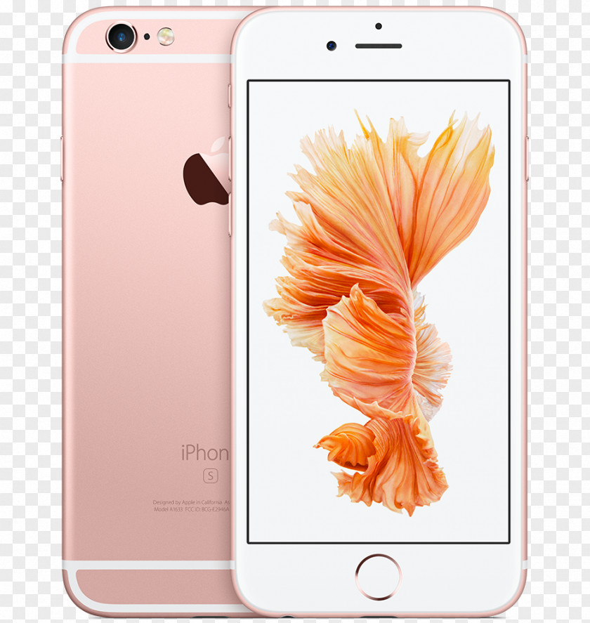 GOLD ROSE IPhone 6s Plus Telephone Apple LTE PNG