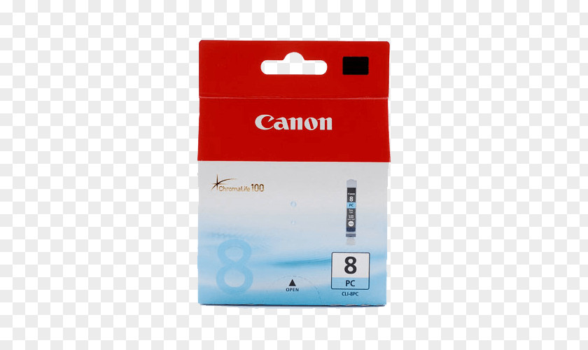Printer Canon Ink Cartridge Cyan PNG