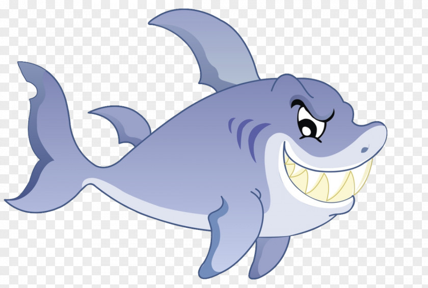Shark Cartoon Animation PNG