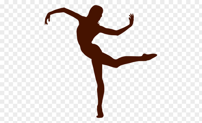 Dancer Contemporary Dance Modern Ballet Silhouette PNG