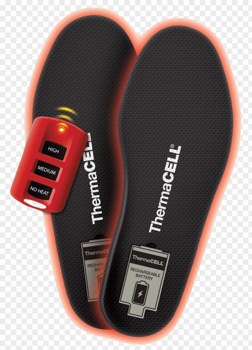 Rechargeable Battery Shoe Insert Electric Pack PNG