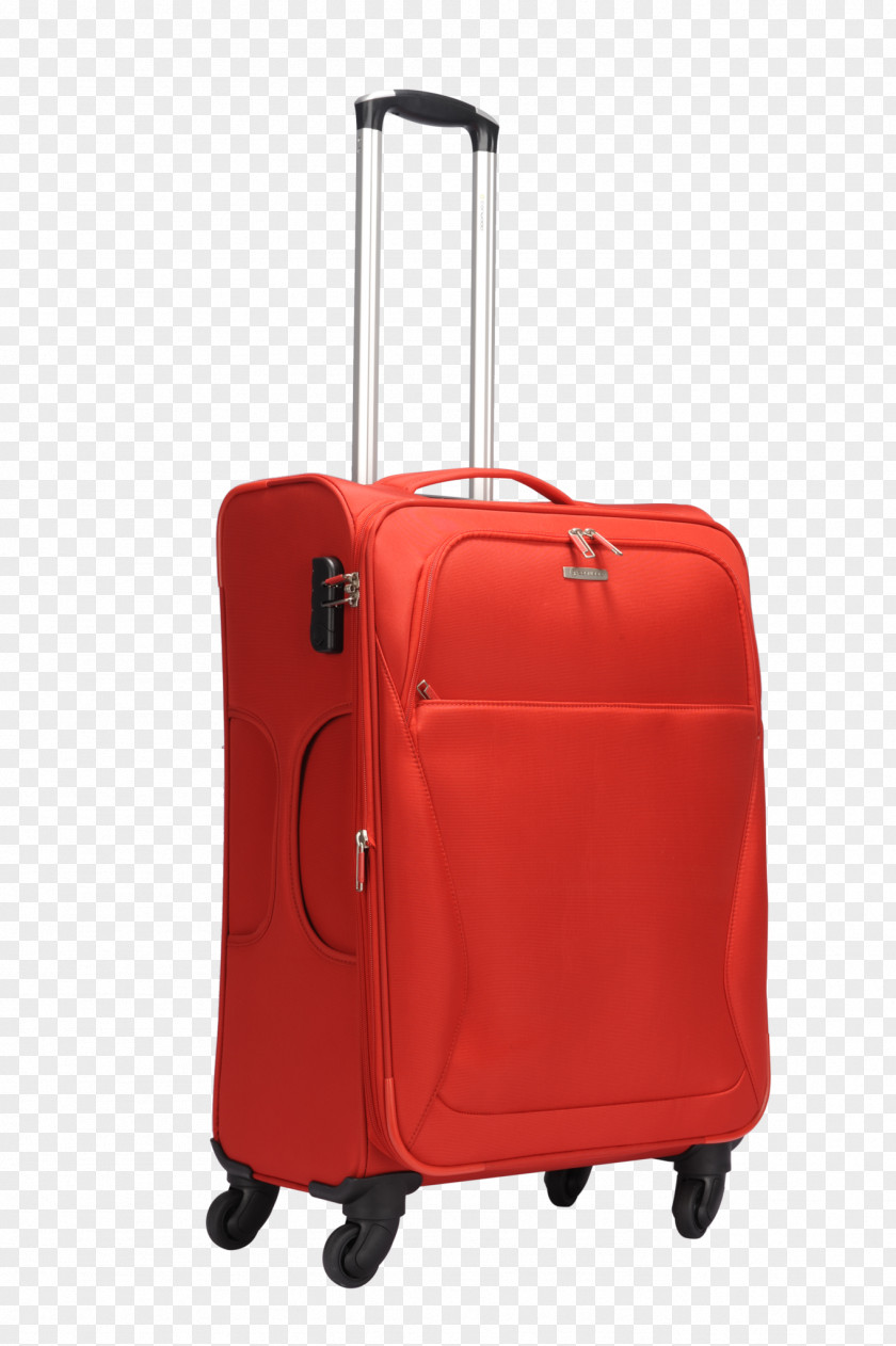 Red Luggage Image Suitcase Baggage Backpack Handbag PNG