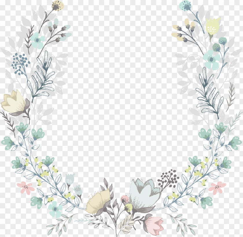 Wreath Wedding Invitation Flower Baby Shower Clip Art PNG