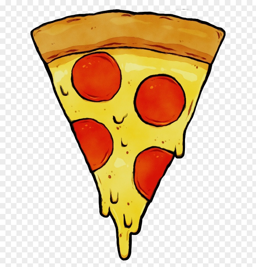 Yellow Cheese Pizza Pepperoni PNG