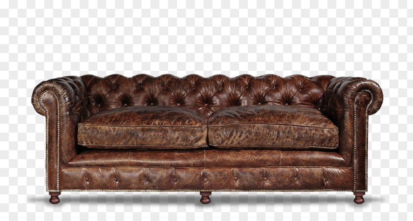 Chair Couch Chesterfield Wing Club PNG