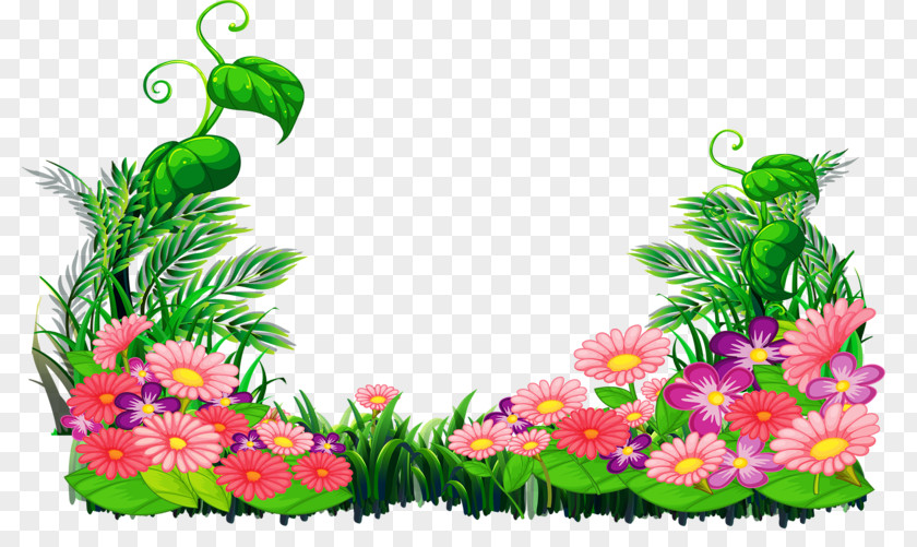 Flower Garden PNG