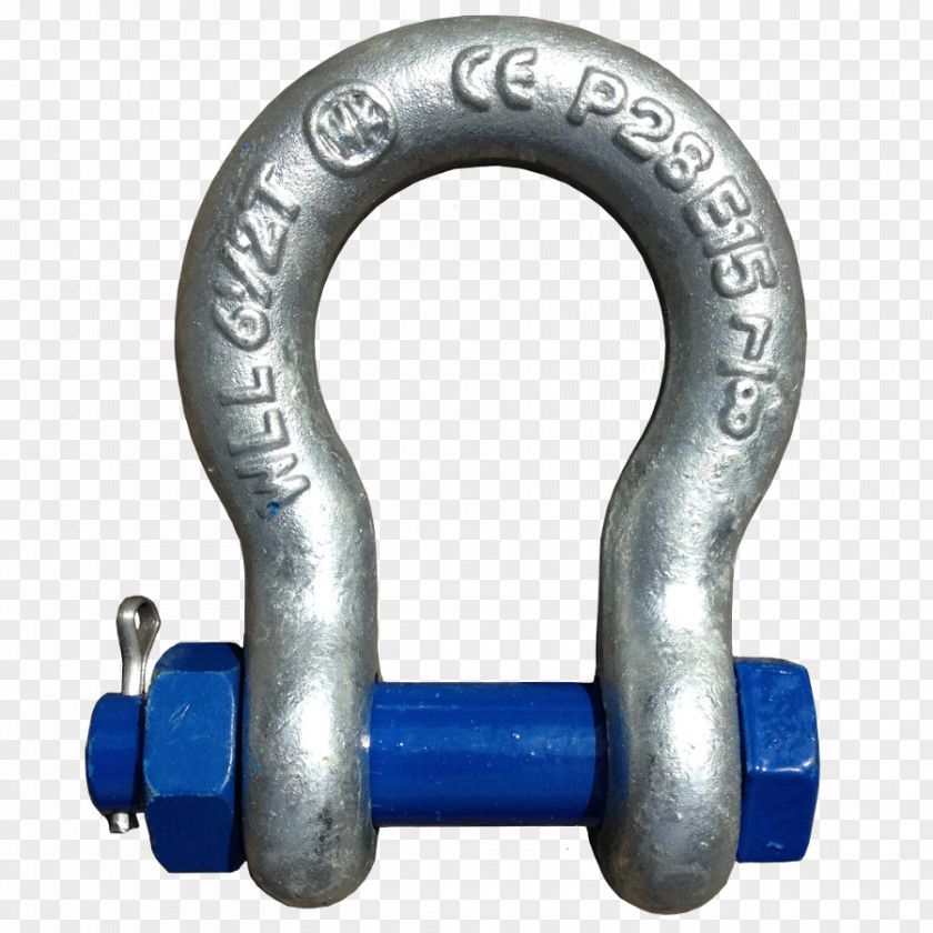 Shackle Nut Hoist Split Pin Bolt PNG