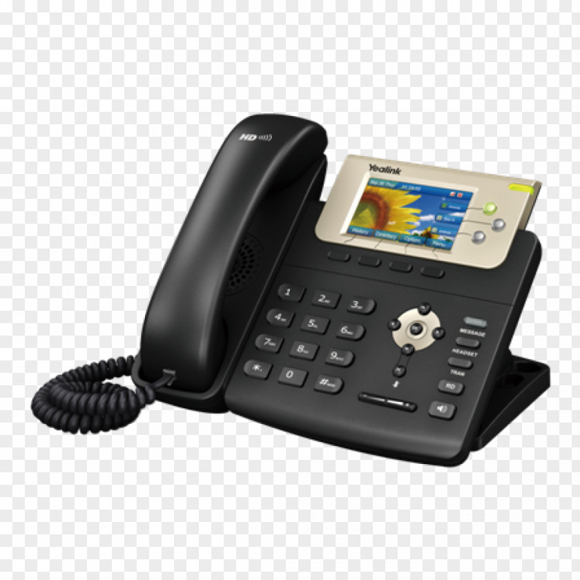 Voip VoIP Phone Yealink SIP-T32G Session Initiation Protocol Power Over Ethernet Voice IP PNG