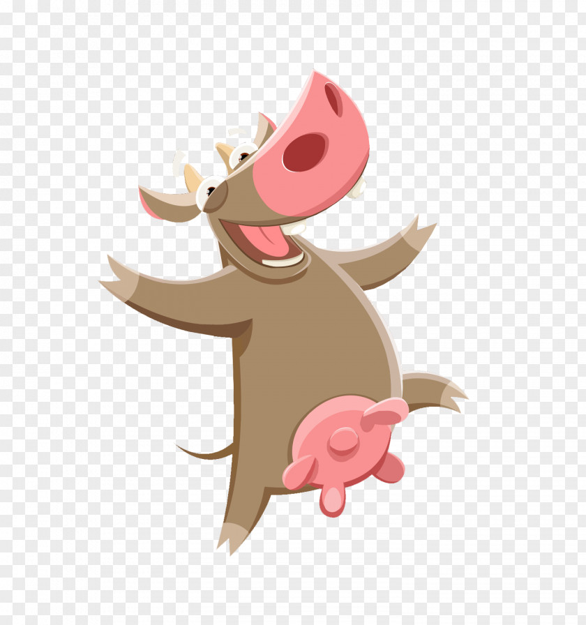Clip Art Pig Illustration Computer Mouse Character PNG