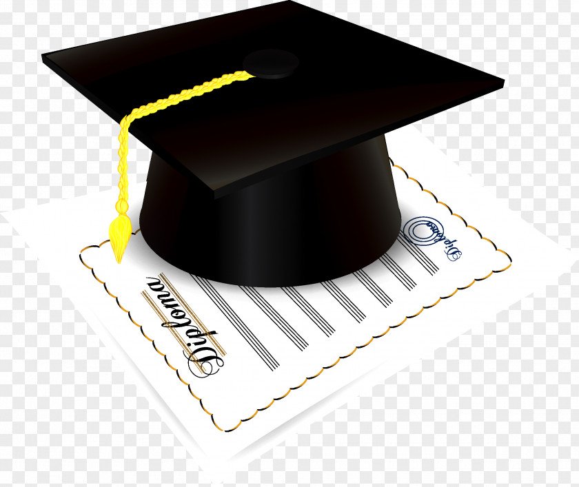 Dr. Cap Graduation Ceremony Square Academic Diploma Clip Art PNG