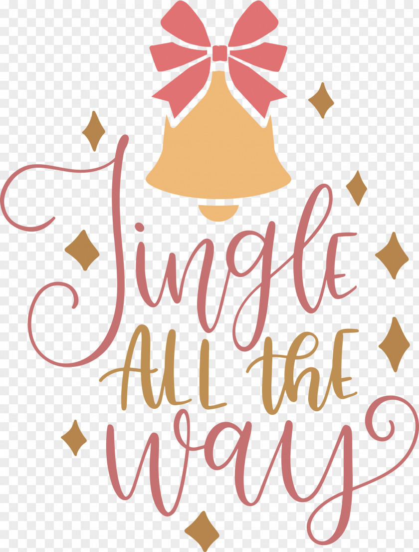 Jingle All The Way Christmas PNG