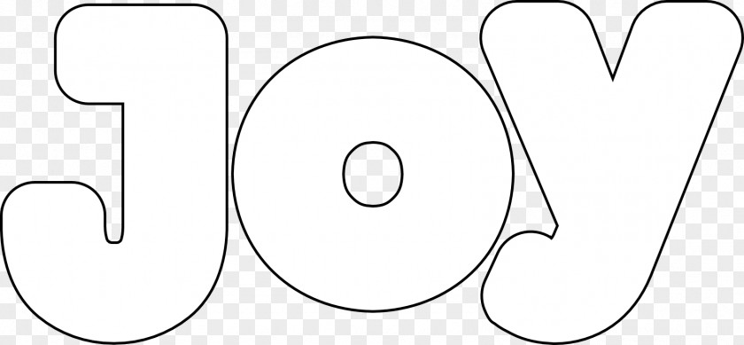 Joy Lettering Cliparts White Circle Line Art Area Angle PNG