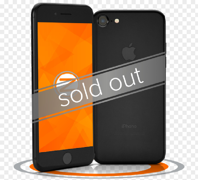 SOLD OUT IPhone 7 Plus Telephone Smartphone Portable Communications Device Handheld Devices PNG