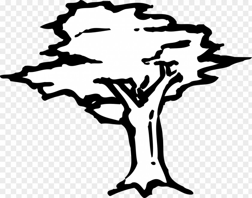 Tree Silhouette Drawing Clip Art PNG