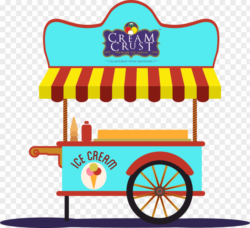 Ice Cream Cart Clip Art PNG