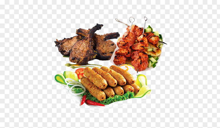 Meat Kebab Vegetarian Cuisine Finger Food PNG