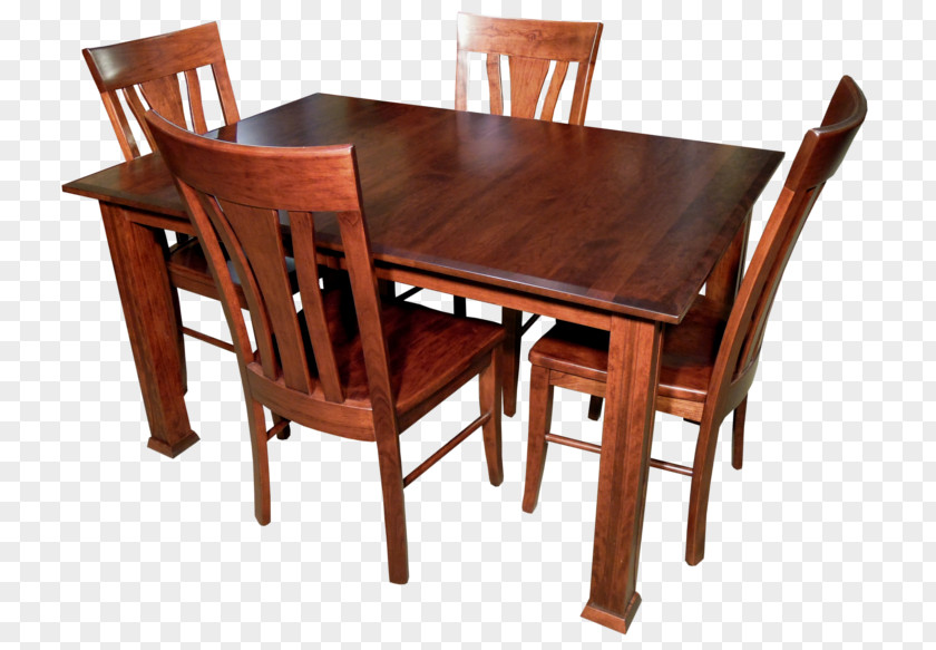 Oak Table Chair Dining Room Shaker Furniture PNG
