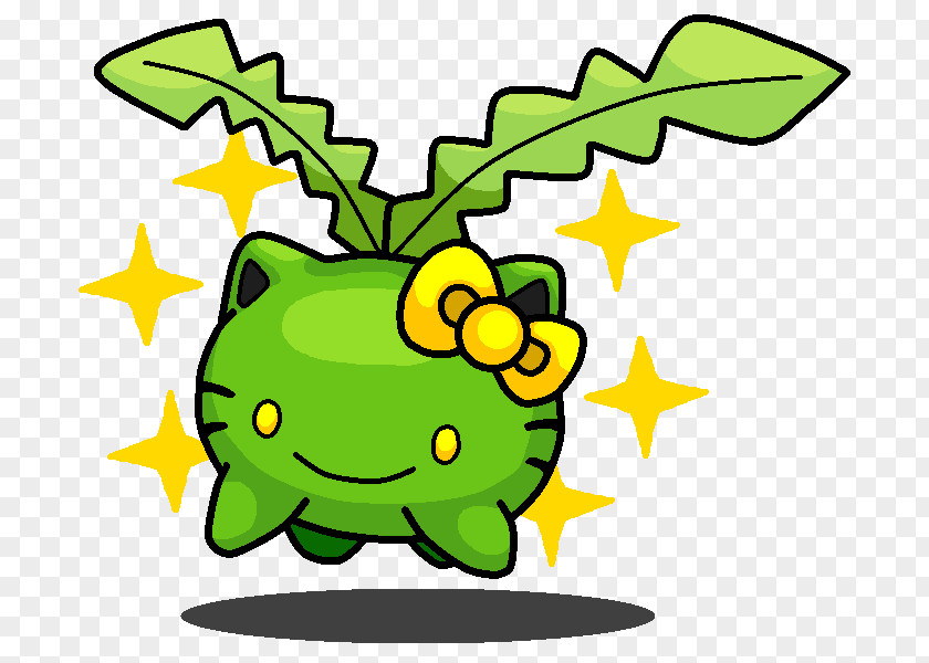 Pokemon Hoppip Hello Kitty Sanrio Skiploom PNG