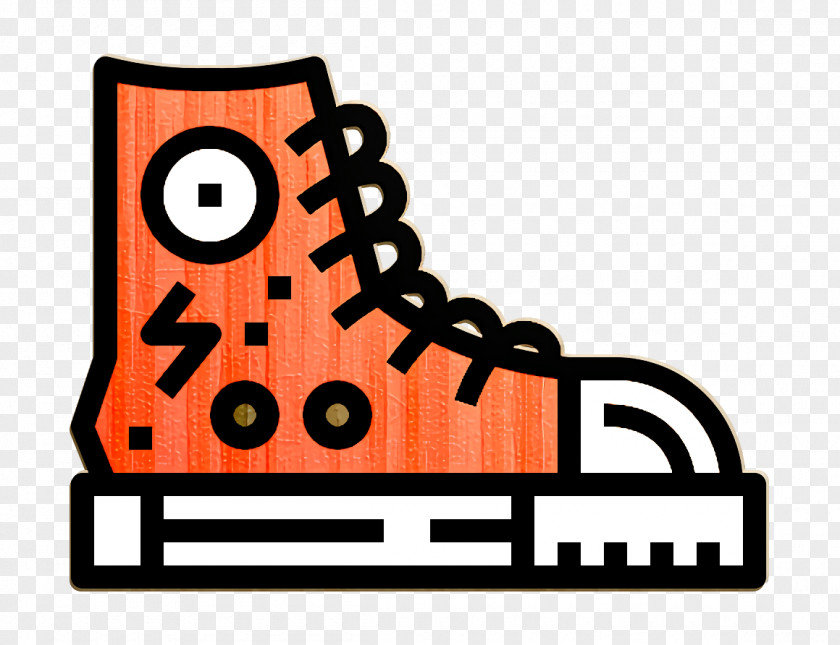 Sneakers Icon Punk Rock PNG