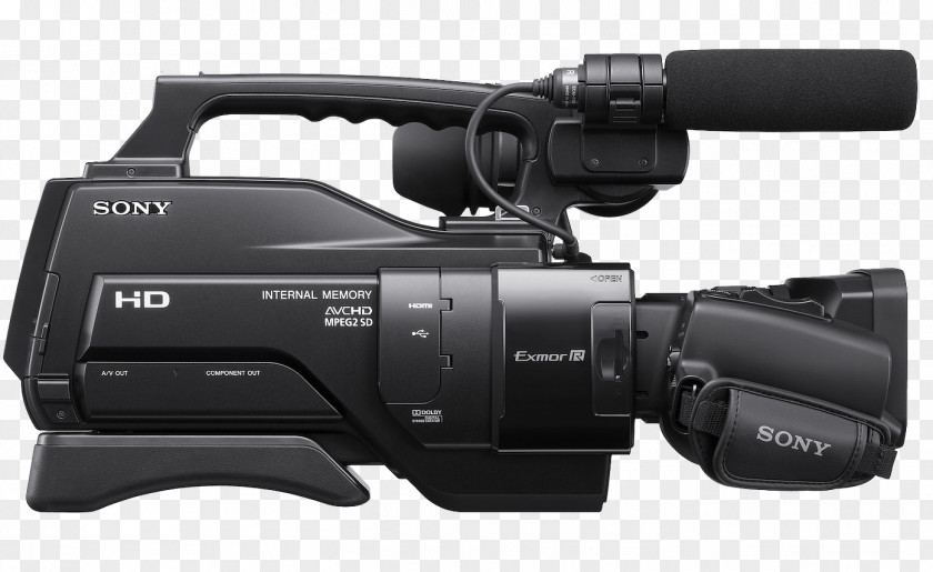 Video Camera Image Professional AVCHD Sony PNG
