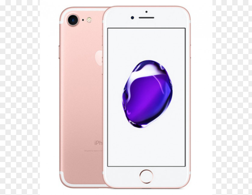 Apple IPhone 7 Plus Rose Gold Telephone PNG