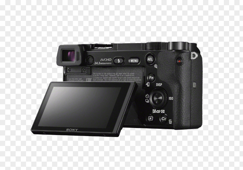 Camera Lens Sony α6000 Mirrorless Interchangeable-lens Liquid-crystal Display Digital SLR 索尼 PNG