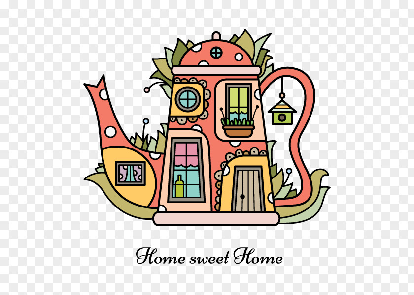House Illustration Clip Art Vector Graphics Drawing Image PNG