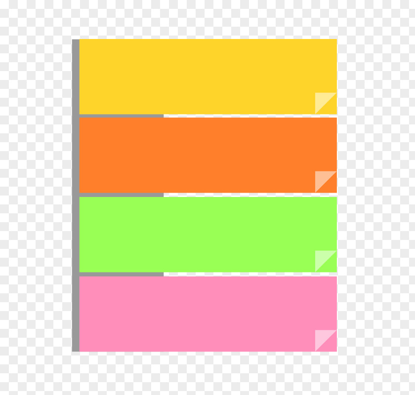 Sticky Notes Post-it Note Paper Stationery Clip Art PNG