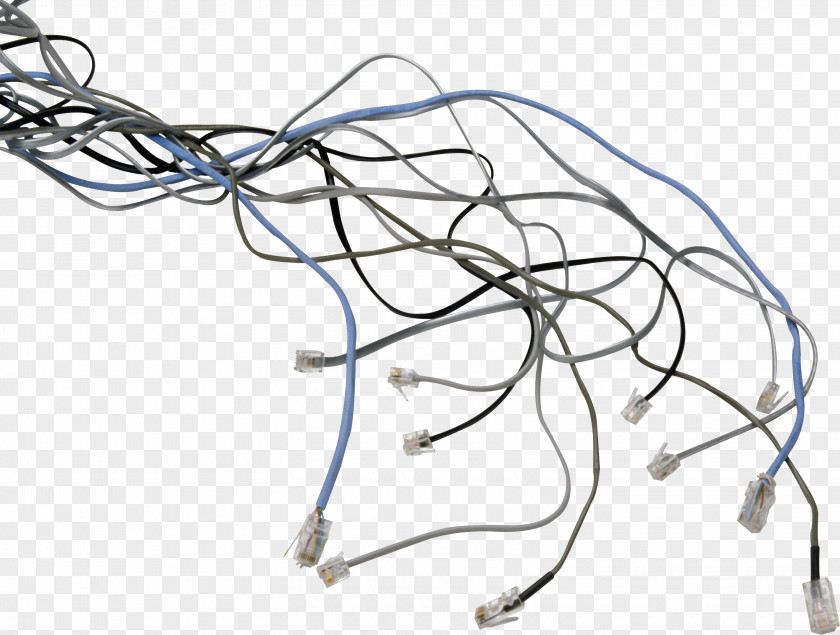 Wire Clipart Electrical Cable Wires & PNG