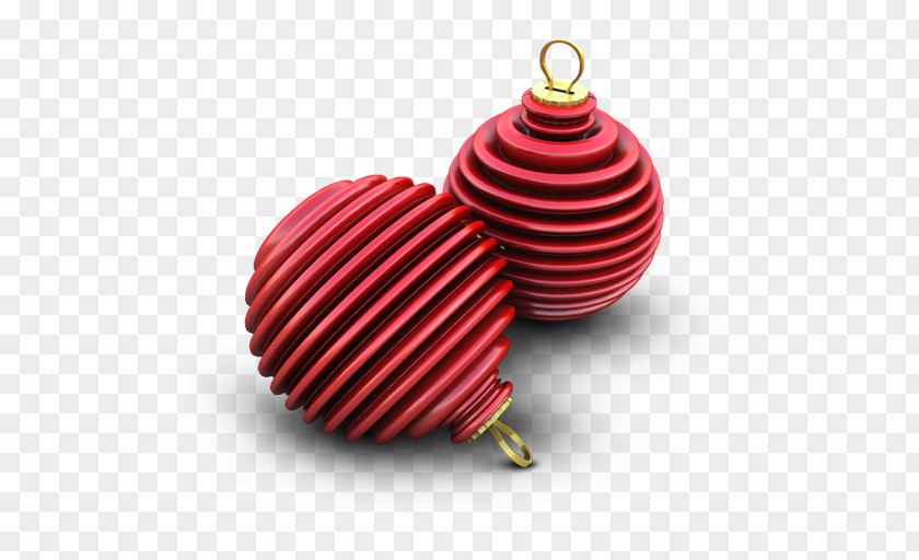 Xmas Ringed Balls Christmas Ornament Decoration Magenta PNG