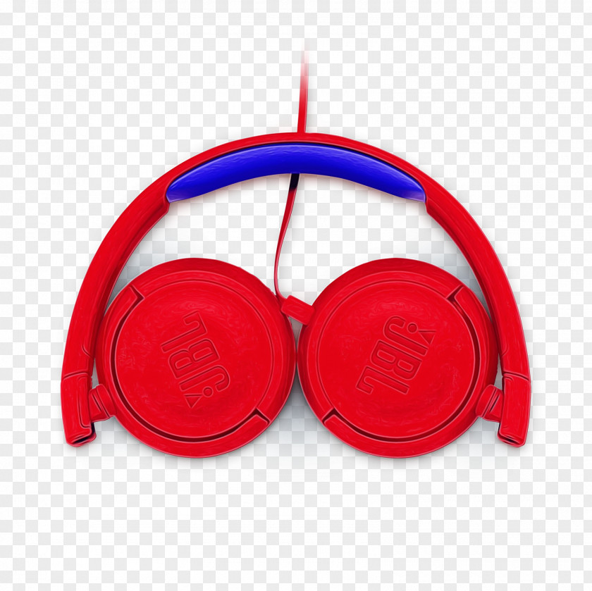 Audio Accessory Gadget Red Headphones Equipment Technology Headset PNG