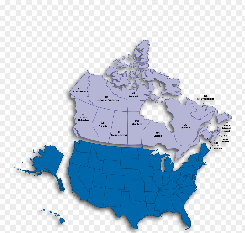 Canada Map Mapa Polityczna Canadian Alaska PNG