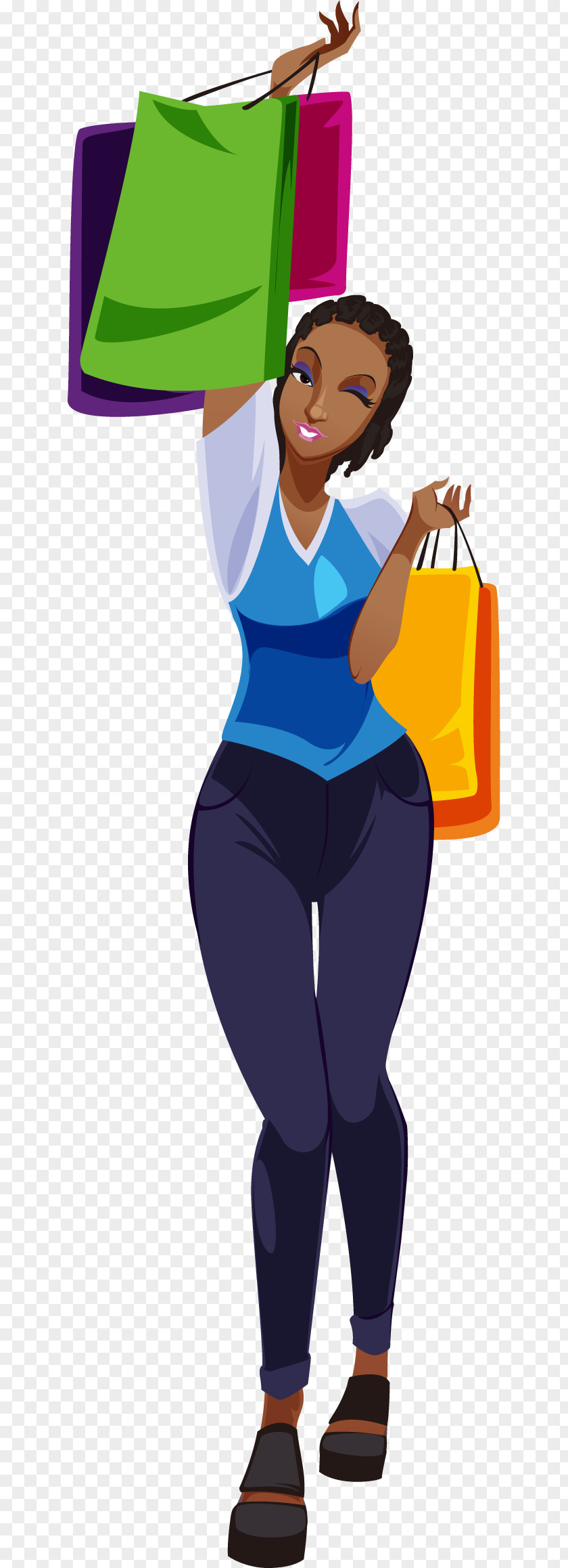 Exalted Bag Woman Shopping Consumer PNG