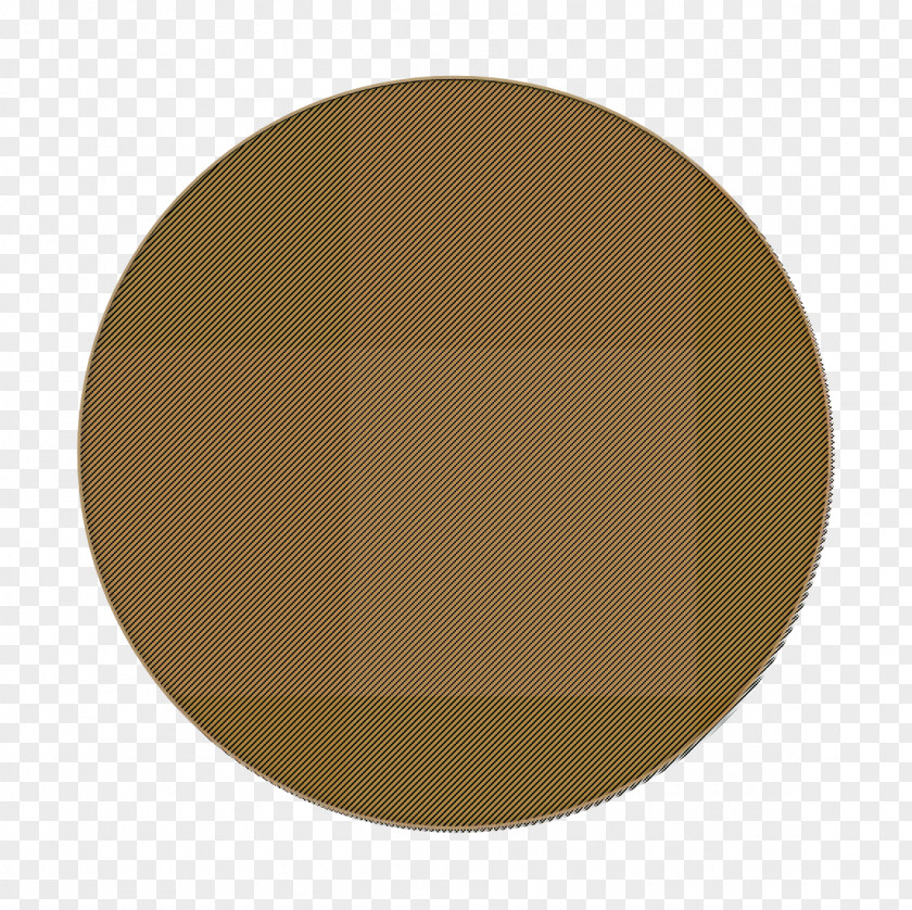Plate Khaki Behance Icon Circle Outline PNG