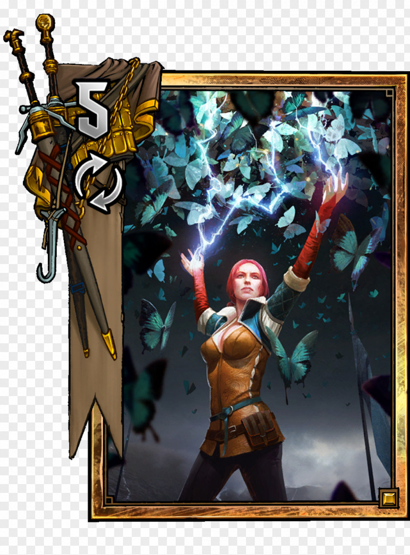 Spell Leather Gwent: The Witcher Card Game 3: Wild Hunt Triss Merigold Geralt Of Rivia CD Projekt PNG