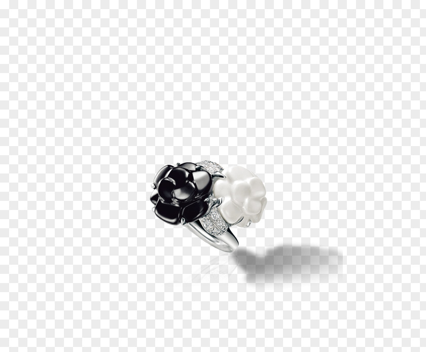Chanel Flower Ring 18k Gemstone Jewellery Diamond Gold PNG