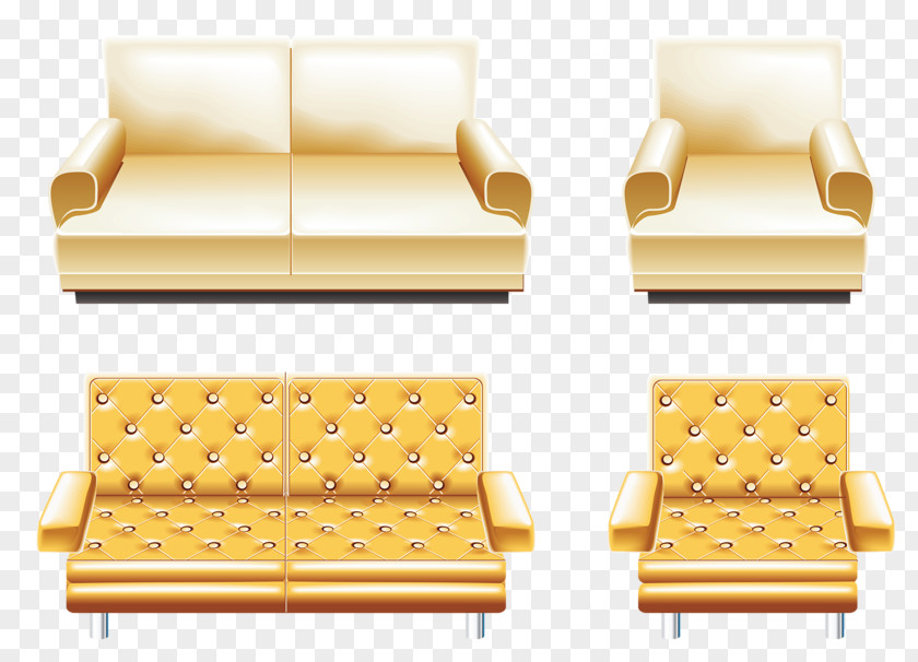 Armchair And Sofa Bed Couch Chair PNG