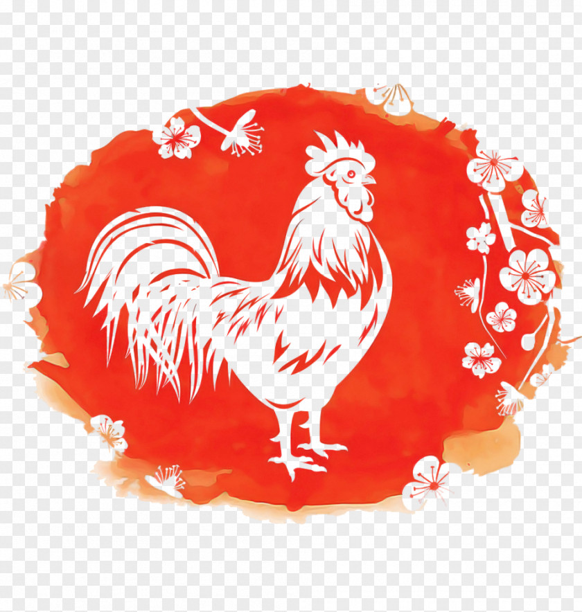 Chicken Red Rooster Bird Poultry PNG