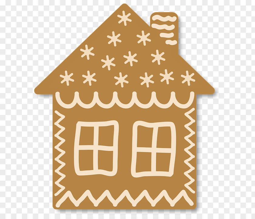 Christmas Gingerbread House Frosting & Icing Man PNG