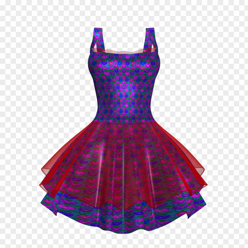 Clothes Cocktail Dress Clothing Purple PNG