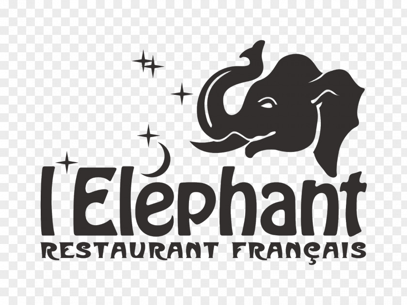 Elephants Logo Vector Graphics Design PNG